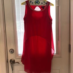 Coral Cocktail Dress